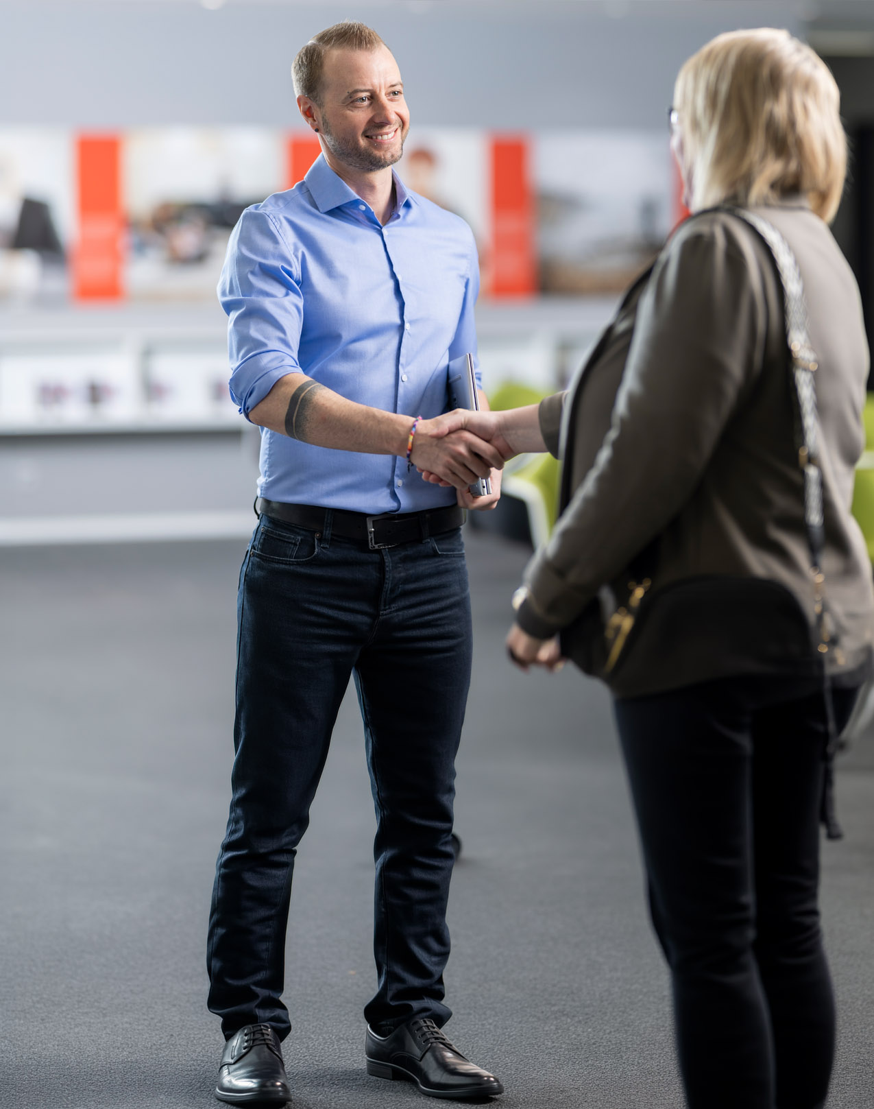 Intensiver Austausch mit Arbeitgebenden